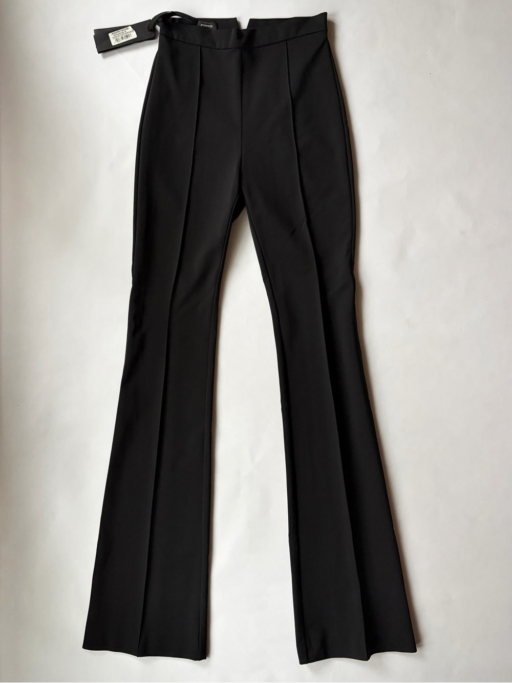 Pinko Mandarino Pantalone Black Scuba Pants-size 4